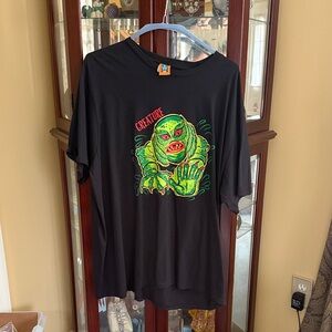 3X Vixen by Micheline Pitt Black Creature Tee -NWOT